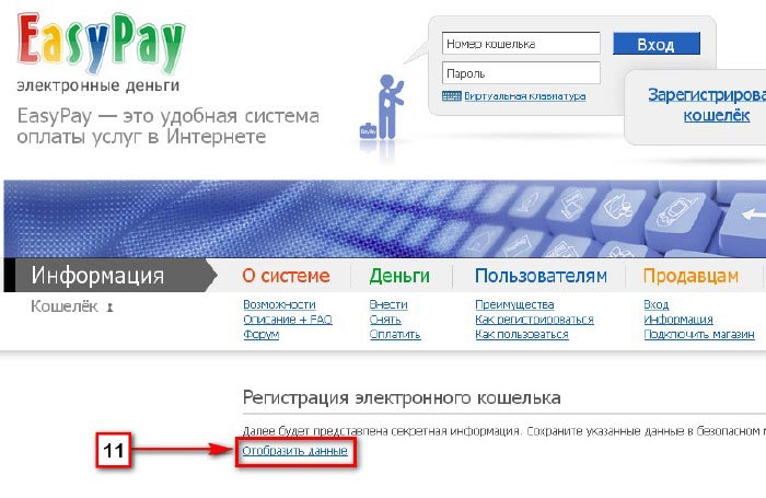 Easypay виртуальная карта