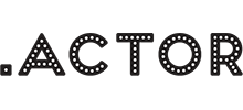 Логотип доменной зоны actor