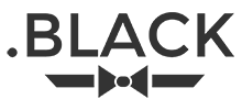 Логотип доменной зоны black