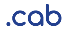 Логотип доменной зоны cab