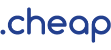 Логотип доменной зоны cheap