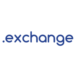 Логотип доменной зоны exchange