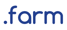 Логотип доменной зоны farm