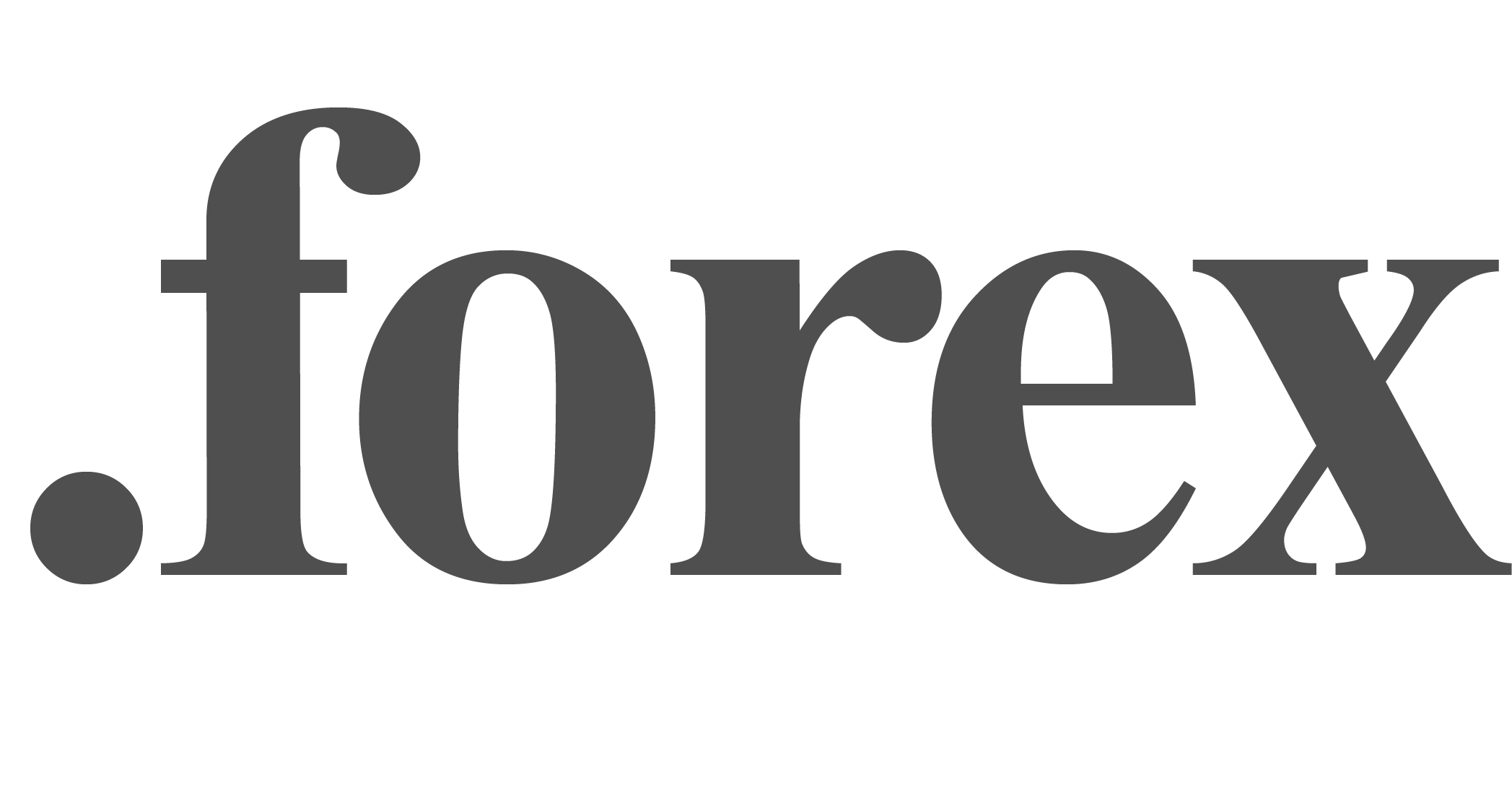 Логотип доменной зоны forex