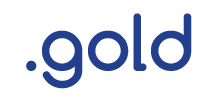 Логотип доменной зоны gold