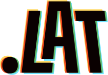 Логотип доменной зоны lat