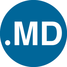 Логотип доменной зоны md