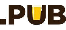 Логотип доменной зоны pub